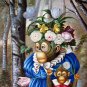 Monkey Wedding 24x36 in. stretched Oil Painting Canvas Art Wall Decor modern007