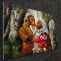 Monkey Wedding 24x36 in. stretched Oil Painting Canvas Art Wall Decor modern008