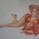 Rep. Alberto Vargas 24x36 in. stretched Oil Painting Canvas Art Wall Decor modern04D