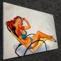Rep. Gil Elvgren 24x36 in. stretched Oil Painting Canvas Art Wall Decor modern003