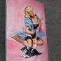 Rep. Gil Elvgren 24x36 in. stretched Oil Painting Canvas Art Wall Decor modern022
