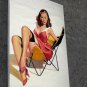 Rep. Gil Elvgren 24x36 in. stretched Oil Painting Canvas Art Wall Decor modern28D