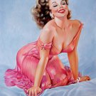 Rep. Gil Elvgren 24x36 in. stretched Oil Painting Canvas Art Wall Decor modern31D