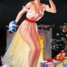 Rep. Gil Elvgren 24x36 in. stretched Oil Painting Canvas Art Wall Decor modern32D