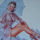 Rep. Gil Elvgren 24x36 in. stretched Oil Painting Canvas Art Wall Decor modern36D