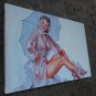 Rep. Gil Elvgren 24x36 in. stretched Oil Painting Canvas Art Wall Decor modern36D