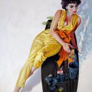 Rep. Robert McGinnis 24x36 in. stretched Oil Painting Canvas Art Wall Decor modern001