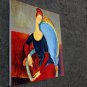 Rep. Amedeo Modigliani 24x36 in. stretched Oil Painting Canvas Art Wall Decor modern03D