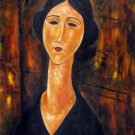 Rep. Amedeo Modigliani 24x36 in. stretched Oil Painting Canvas Art Wall Decor modern05D