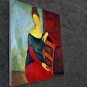Rep. Amedeo Modigliani 24x36 in. stretched Oil Painting Canvas Art Wall Decor modern10D