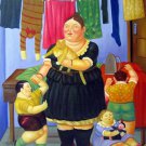 Rep. Fernando Botero 24x36 in. stretched Oil Painting Canvas Art Wall Decor modern206