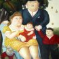 Rep. Fernando Botero 24x36 in. stretched Oil Painting Canvas Art Wall Decor modern30D