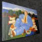 Rep. Fernando Botero 24x36 in. stretched Oil Painting Canvas Art Wall Decor modern33D