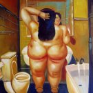 Rep. Fernando Botero 24x36 in. stretched Oil Painting Canvas Art Wall Decor modern234