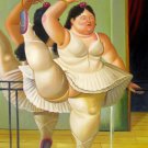 Rep. Fernando Botero 24x36 in. stretched Oil Painting Canvas Art Wall Decor modern35D