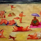 Rep. Fernando Botero 24x36 in. stretched Oil Painting Canvas Art Wall Decor modern59D