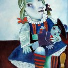 Rep. Pablo Picasso 24x36 in. stretched Oil Painting Canvas Art Wall Decor modern204 Rep. Pablo Picasso 24x36 in. stretched Oil Painting Canvas Art Wall Decor modern204