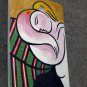 Rep. Pablo Picasso 24x36 in. stretched Oil Painting Canvas Art Wall Decor modern16D