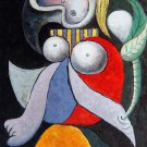 Rep. Pablo Picasso 24x36 in. stretched Oil Painting Canvas Art Wall Decor modern28D
