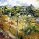 Rep. Paul Cezanne 24x36 in. stretched Oil Painting Canvas Art Wall Decor modern004