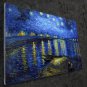 Rep. Vencent Van Gogh 24x36 in. stretched Oil Painting Canvas Art Wall Decor modern202