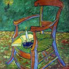 Rep. Vencent Van Gogh 24x36 in. stretched Oil Painting Canvas Art Wall Decor modern04D