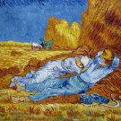 Rep. Vencent Van Gogh 24x36 in. stretched Oil Painting Canvas Art Wall Decor modern07D