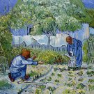 Rep. Vencent Van Gogh 24x36 in. stretched Oil Painting Canvas Art Wall Decor modern10D
