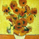 Rep. Vencent Van Gogh 24x36 in. stretched Oil Painting Canvas Art Wall Decor modern22D