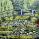 Rep. Claude_Monet 24x36 in. stretched Oil Painting Canvas Art Wall Decor modern02D