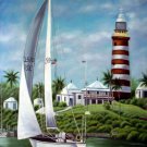 Yacht 24x36 in. stretched Oil Painting Canvas Art Wall Decor modern006 Yacht 24x36 in. stretched Oil Painting Canvas Art Wall Decor modern006