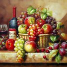 Fruit 24x36 in. stretched Oil Painting Canvas Art Wall Decor modern108