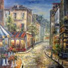 Street 24x36 in. stretched Oil Painting Canvas Art Wall Decor modern124 Street 24x36 in. stretched Oil Painting Canvas Art Wall Decor modern124