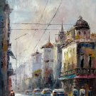 Street 24x36 in. stretched Oil Painting Canvas Art Wall Decor modern128 Street 24x36 in. stretched Oil Painting Canvas Art Wall Decor modern128