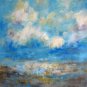 Sea cloud 24x24 in. stretched Oil Painting Canvas Art Wall Decor modern101