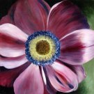 Flower 24x24 in. stretched Oil Painting Canvas Art Wall Decor modern005