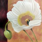 Flower 24x24 in. stretched Oil Painting Canvas Art Wall Decor modern012