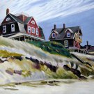 Rep. Edward Hopper 20x28 in. stretched Oil Painting Canvas Art Wall Decor modern02D