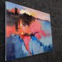 Abstract 20x24 in. stretched Oil Painting Canvas Art Wall Decor modern305