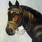 Horse 20x24 in. stretched Oil Painting Canvas Art Wall Decor modern012