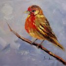 Snowscape 20x24 in. stretched Oil Painting Canvas Art Wall Decor modern505