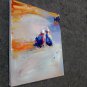 play at the beach 20x24 in. stretched Oil Painting Canvas Art Wall Decor modern215