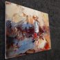 play at the beach 20x24 in. stretched Oil Painting Canvas Art Wall Decor modern225