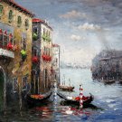 Venice 20x24 in. stretched Oil Painting Canvas Art Wall Decor modern021