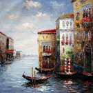Venice 20x24 in. stretched Oil Painting Canvas Art Wall Decor modern024