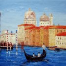 Venice 20x24 in. stretched Oil Painting Canvas Art Wall Decor modern030