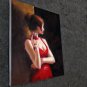 Drinking 20x24 in. stretched Oil Painting Canvas Art Wall Decor modern008