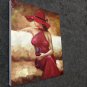 Drinking 20x24 in. stretched Oil Painting Canvas Art Wall Decor modern12D