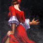 Fiery dance 20x24 in. stretched Oil Painting Canvas Art Wall Decor modern101