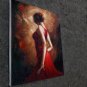 Fiery dance 20x24 in. stretched Oil Painting Canvas Art Wall Decor modern102